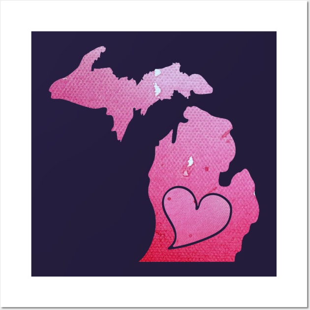 Michigander Wall Art by bubbsnugg